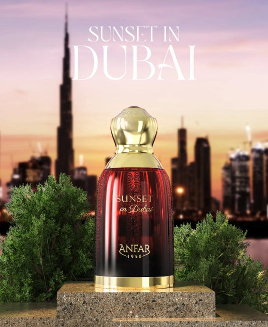 Anfar 1950 Sunset in Dubai